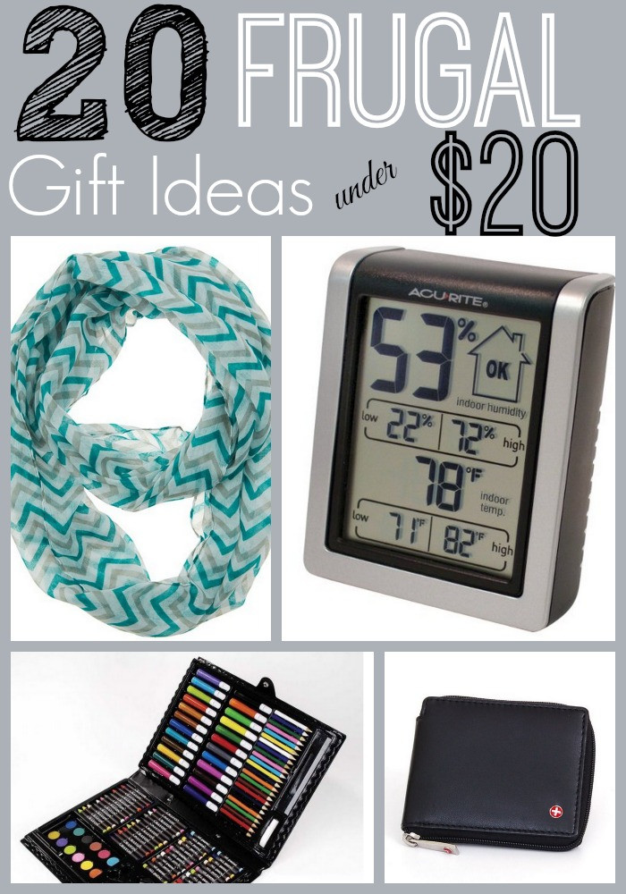 Best ideas about Gift Ideas Under $20
. Save or Pin 20 Frugal Gift Ideas Under $20 Frugal Fanatic Now.