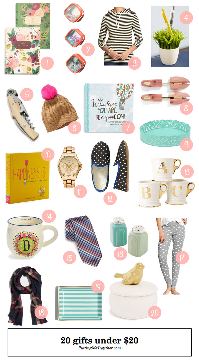 Best ideas about Gift Ideas Under $20
. Save or Pin Christmas Gifts Under $20 Now.