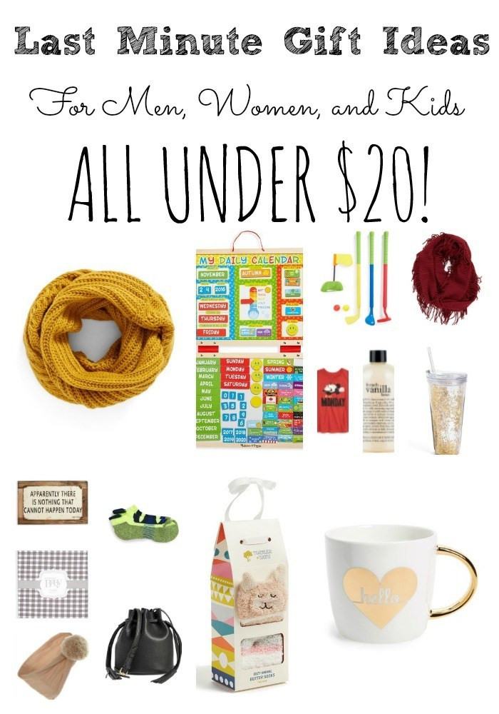 Best ideas about Gift Ideas Under $20
. Save or Pin Last Minute Gift Ideas Under $20 For Men Women and Kids Now.