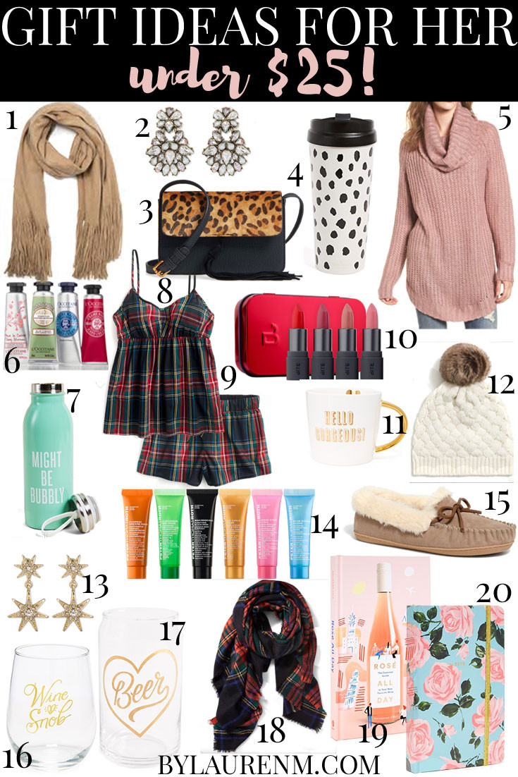 Best ideas about Gift Ideas Under 25
. Save or Pin By Lauren M Affordable Style Blog Now.