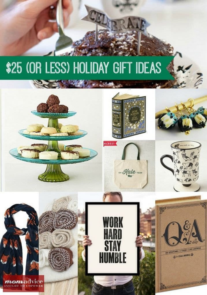 Best ideas about Gift Ideas Under 25$
. Save or Pin Christmas Gift Ideas Under $25 MomAdvice Now.