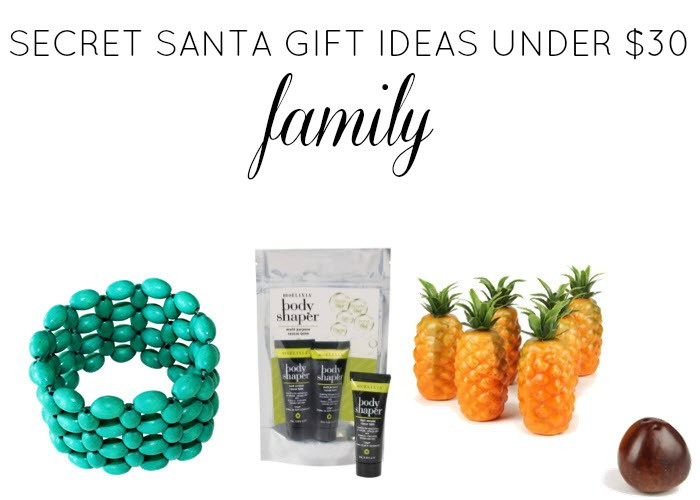 Best ideas about Gift Ideas Under $30
. Save or Pin Secret Santa Gift Ideas Under $30 Sonia Styling Now.