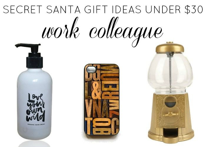 Best ideas about Gift Ideas Under $30
. Save or Pin Secret Santa Gift Ideas Under $30 Work Colleague Now.