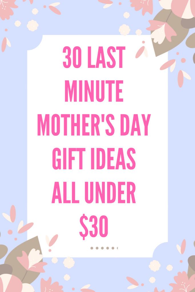 Best ideas about Gift Ideas Under $30
. Save or Pin 30 Last minute Mother s Day t ideas all under $30 A Now.