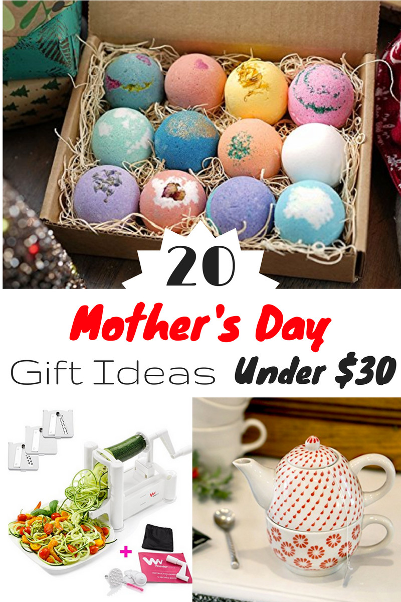 Best ideas about Gift Ideas Under $30
. Save or Pin Top 20 Mother’s Day Gift Ideas Under $30 Slick Housewives Now.