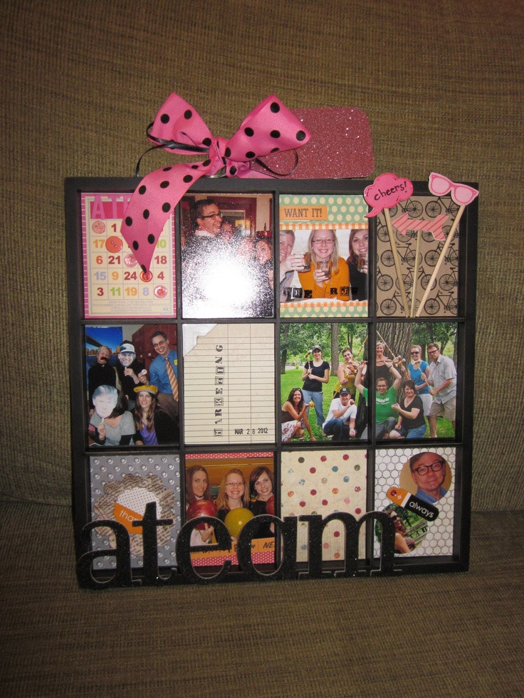 Best ideas about Gift Ideas Using Photos
. Save or Pin Cute idea for a going away present or just any kind of Now.