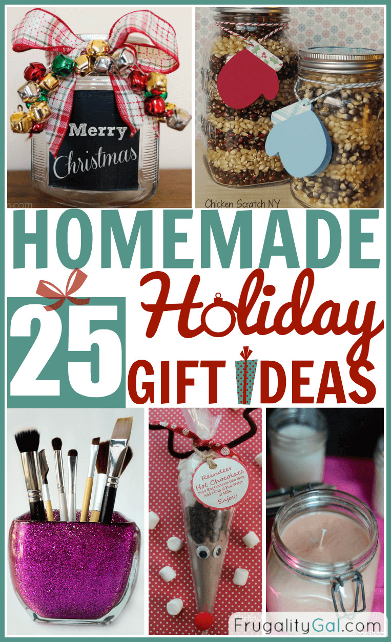 Best ideas about Gift Making Ideas
. Save or Pin 25 Homemade Holiday Gifts Now.