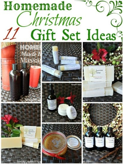 Best ideas about Gift Set Ideas
. Save or Pin 11 Homemade Christmas Gift Set Ideas Simple Life Mom Now.