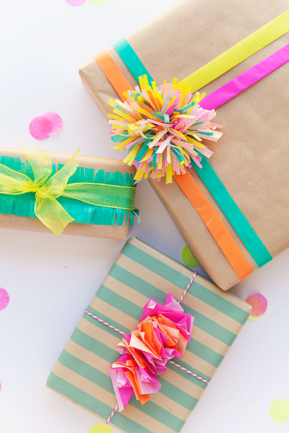 Best ideas about Gift Wrap Ideas
. Save or Pin 3 FUN WAYS TO WRAP WITH TISSUE PAPER Tell Love and Party Now.