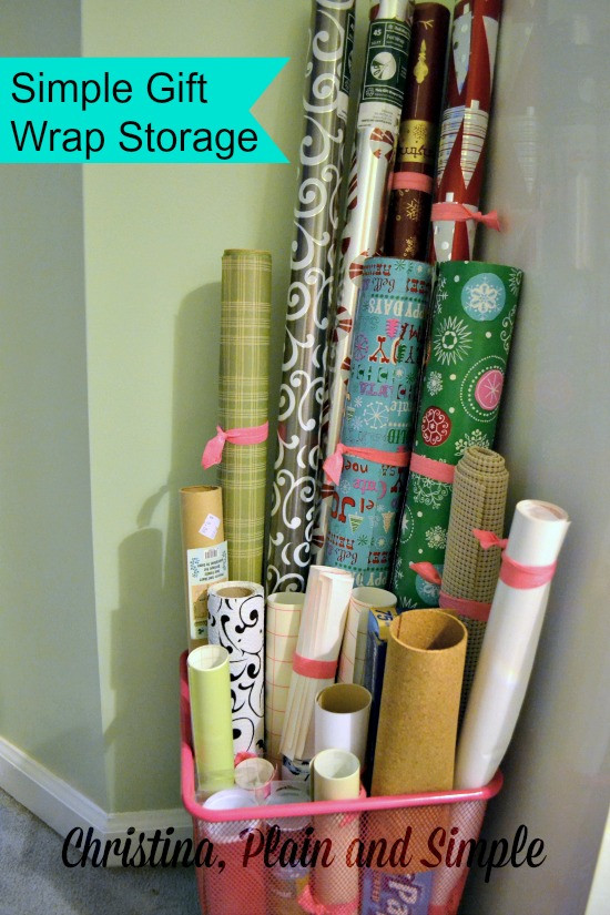 Best ideas about Gift Wrap Storage Ideas
. Save or Pin Simple Organization Ideas The Best of the Best 2 Now.