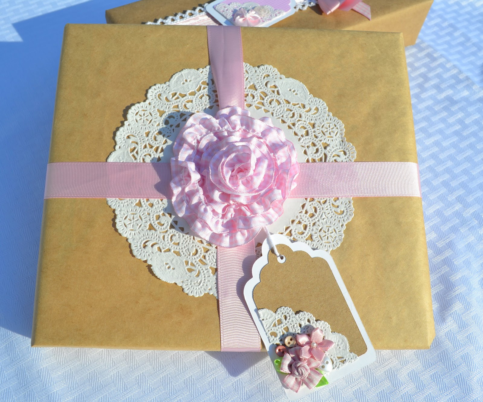 Best ideas about Gift Wrapping Ideas For Baby Shower
. Save or Pin Corner of Plaid and Paisley Baby Shower Gift Wrap Now.