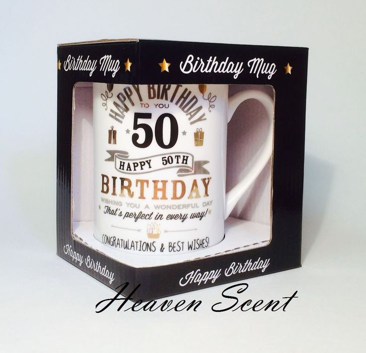 Best ideas about Gifts For 50th Birthday Man
. Save or Pin Happy 50th Birthday Gift Ideas for Him Men Gift Boxed Mug Now.