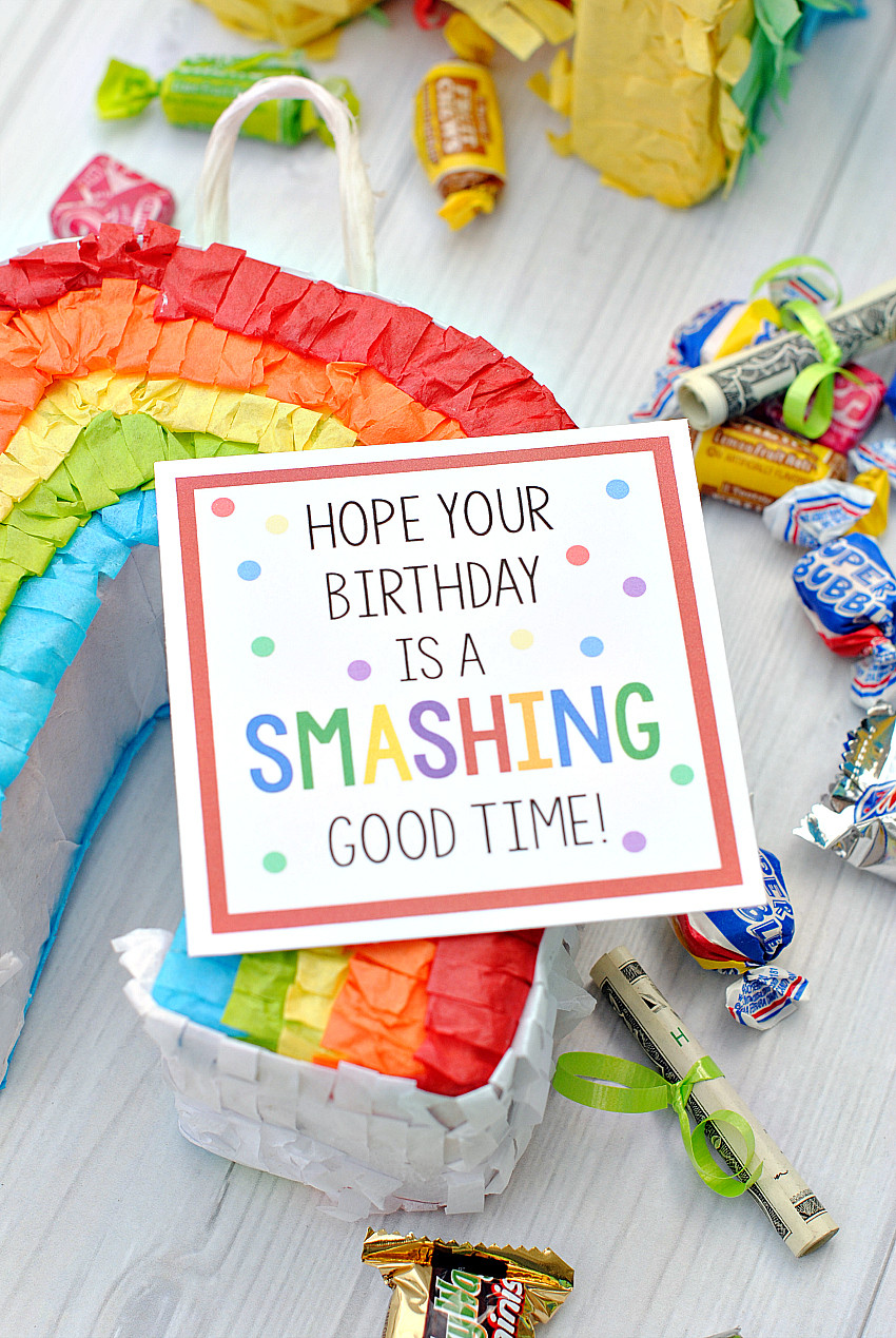 Best ideas about Gifts For Birthday
. Save or Pin Creative Birthday Gift Idea with Mini Piñatas – Fun Squared Now.