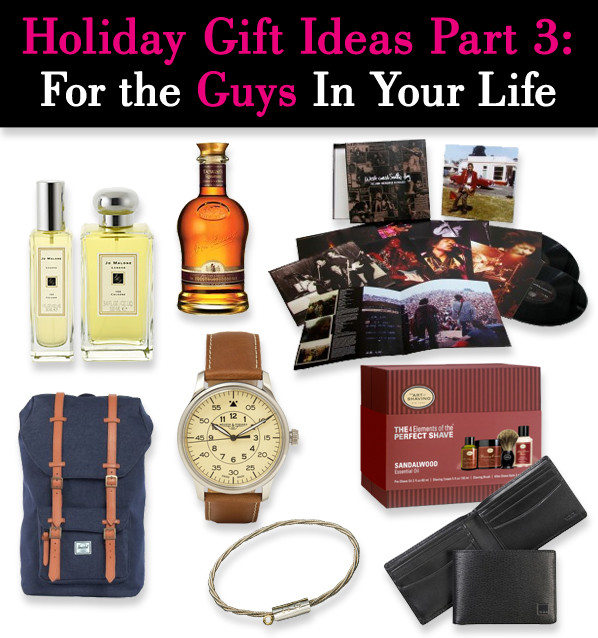 Best ideas about Gifts For Guy Birthday
. Save or Pin Holiday Gift Ideas Part 3 For The Guys in Your Life Now.