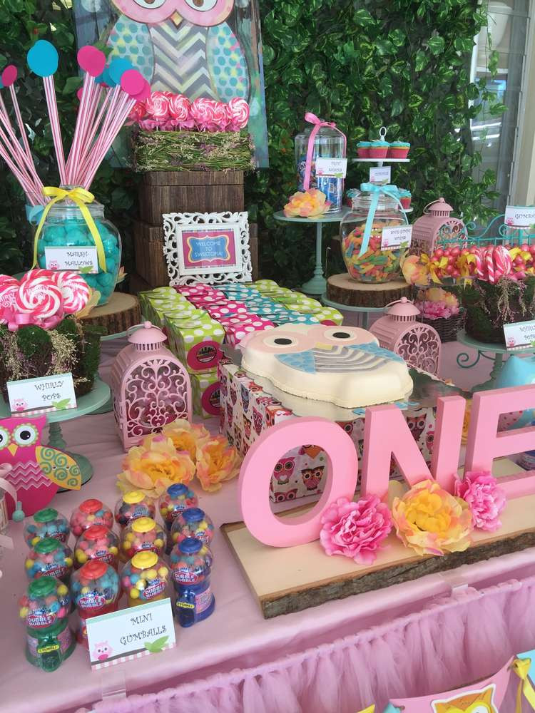Best ideas about Girl Birthday Party Decorations
. Save or Pin Owls Birthday Party Ideas 3 of 15 Now.