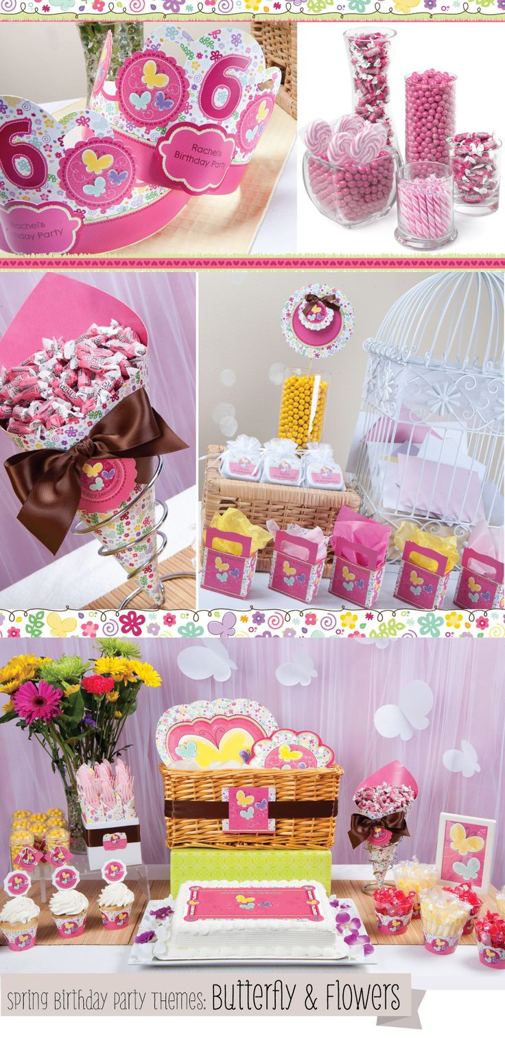Best ideas about Girl Birthday Party Decorations
. Save or Pin 72 best Butterfly and Flowers Baby Shower & Birthday Party Now.