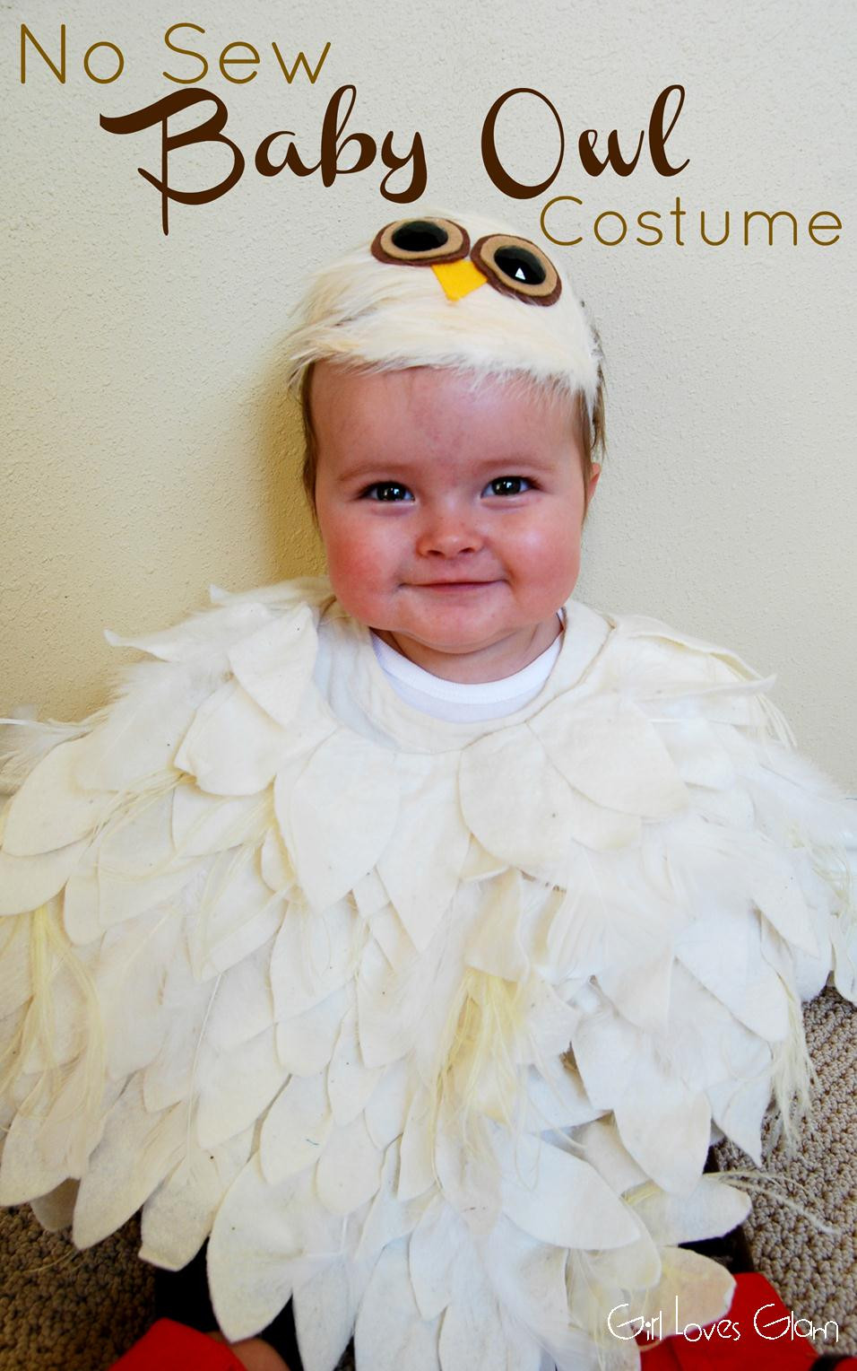 Best ideas about Girl DIY Halloween Costumes
. Save or Pin No Sew Baby Owl Costume Girl Loves Glam Now.