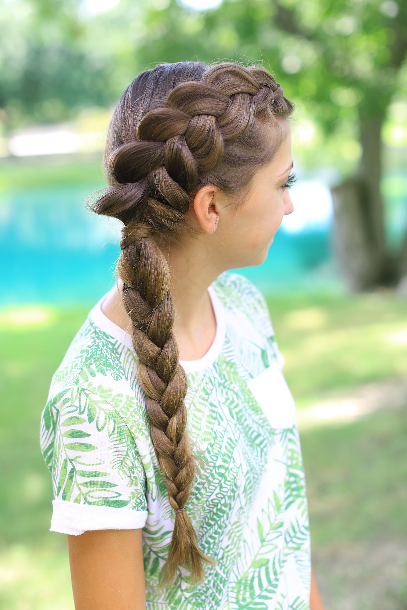 Best ideas about Girl Hairstyle
. Save or Pin Side Dutch Braid bo Now.