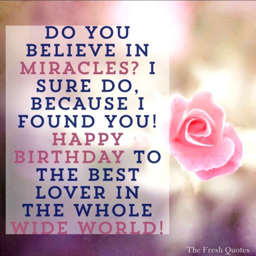 Best ideas about Girlfriend Birthday Quote
. Save or Pin 45 Cute and Romantic Birthday Wishes with Now.