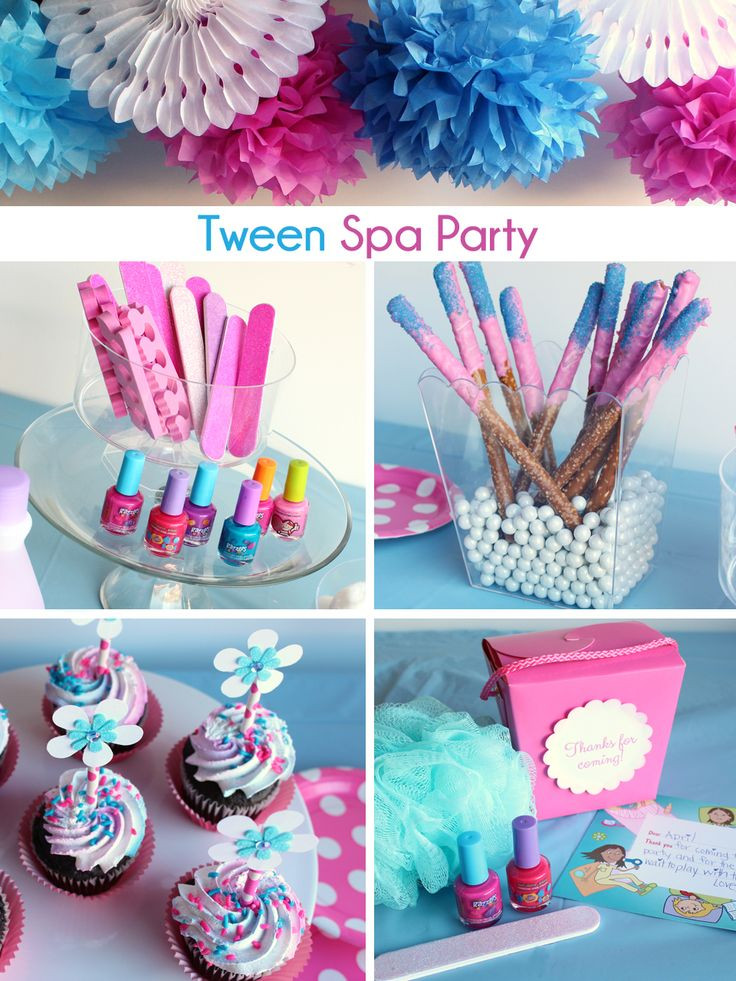 Best ideas about Girls Birthday Party Decorations
. Save or Pin Tween Spa Party Ideas décor activities and sweets to Now.