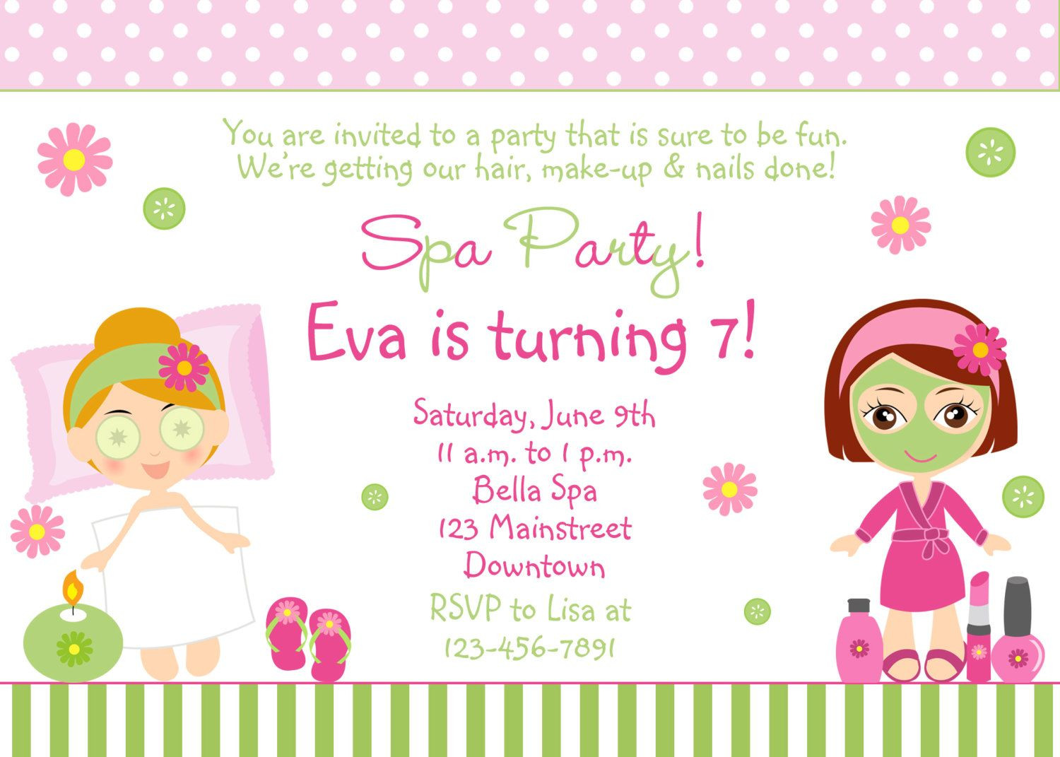 Best ideas about Girls Birthday Party Invitations
. Save or Pin Free Spa Party Invitations Printables Girls – InviteTown Now.
