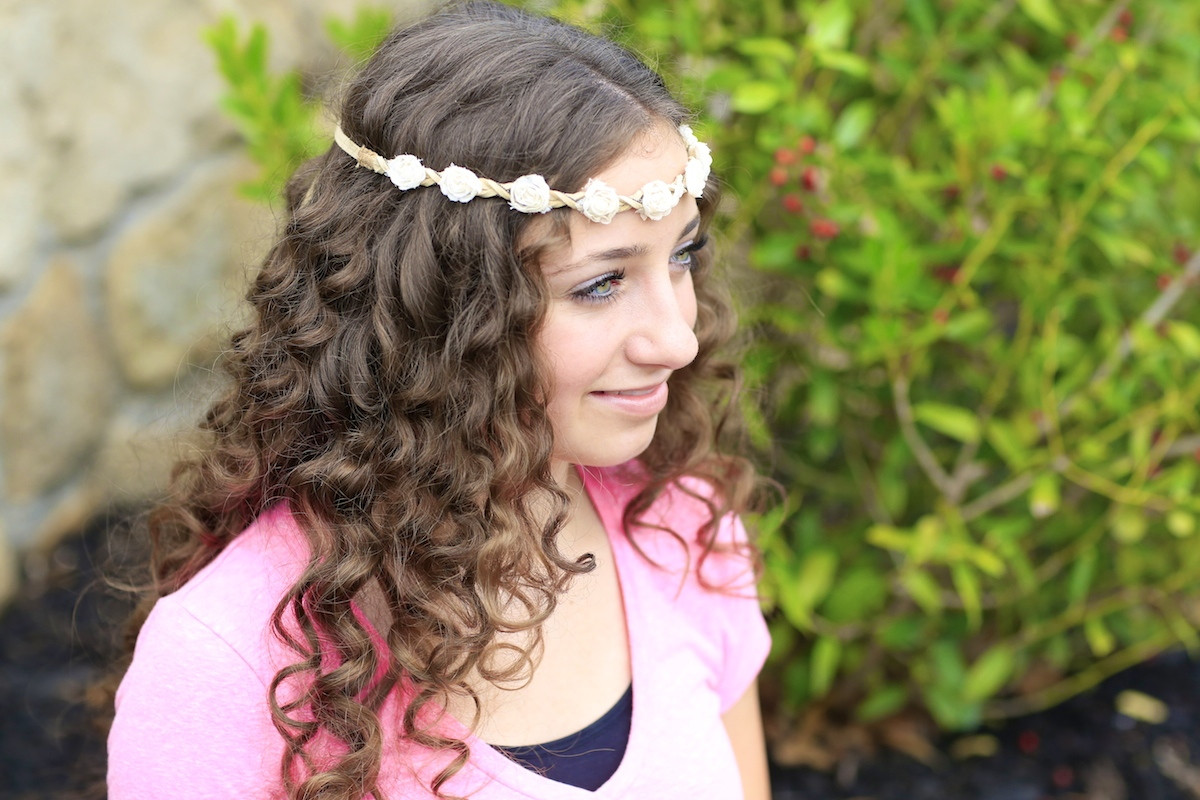 Best ideas about Girls Curls Hairstyles
. Save or Pin How to Create "No Heat" Paper Towel Curls Now.