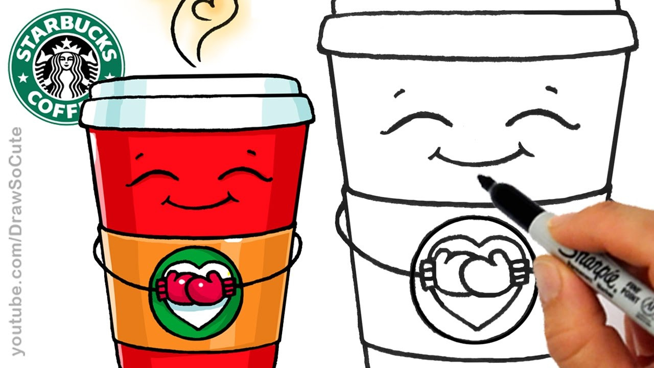 Best ideas about Girls Drinking Starbucks Coloring Sheets For Girls
. Save or Pin How to Draw a Hot Starbucks Drink step by step Easy and Now.