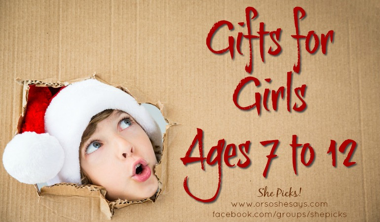 Best ideas about Girls Gift Ideas Age 7
. Save or Pin Gifts for Girls Ages 7 to 12 She Picks 2017 Gift Guide Now.