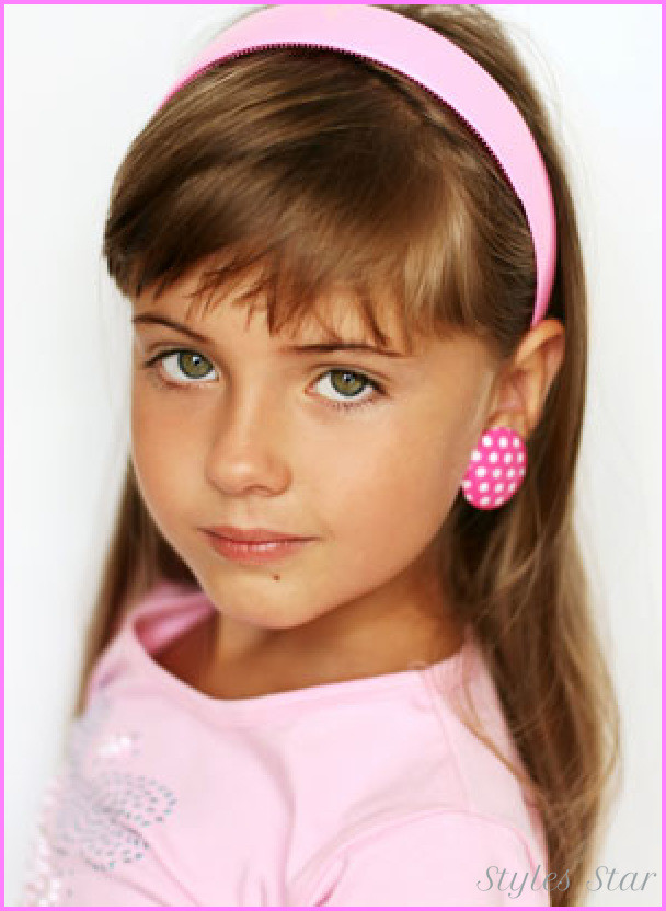 Best ideas about Girls Haircuts With Bangs
. Save or Pin Little girl haircuts with bangs StylesStar Now.