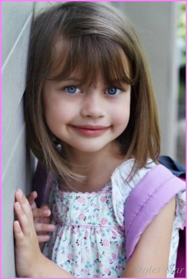 Best ideas about Girls Haircuts With Bangs
. Save or Pin Little girls haircuts with bangs StylesStar Now.