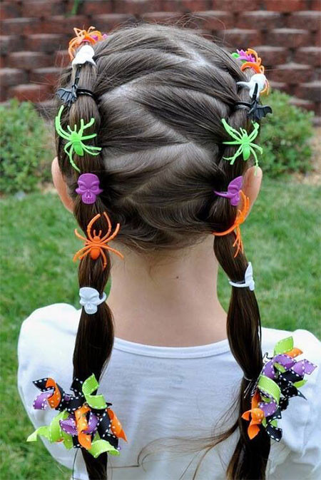 Best ideas about Girls Hairstyle Ideas
. Save or Pin 20 Crazy & Scary Halloween Hairstyle Ideas For Kids Now.
