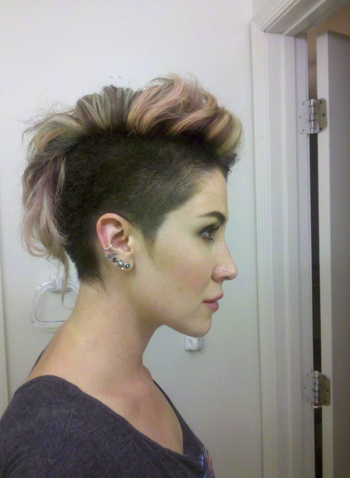 Best ideas about Girls Mohawk Haircuts
. Save or Pin 2469 best SHORT CUTS images on Pinterest Now.