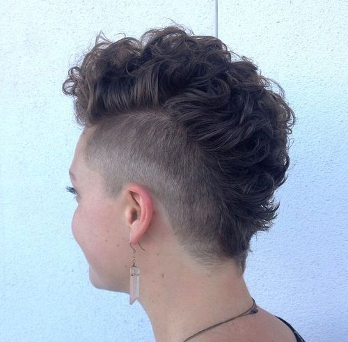 Best ideas about Girls Mohawk Haircuts
. Save or Pin 25 Exquisite Curly Mohawk Hairstyles For Girls & Women Now.