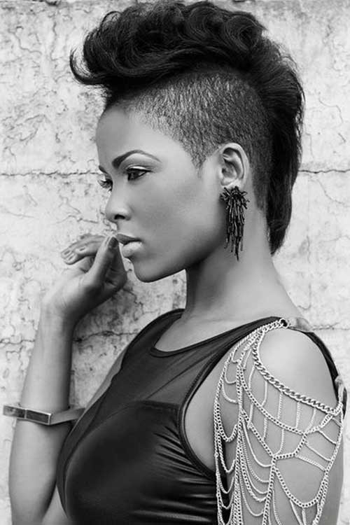 Best ideas about Girls Mohawk Hairstyle
. Save or Pin Mohawk Short Hairstyles for Black Women Now.
