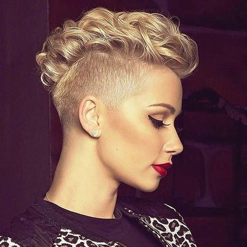 Best ideas about Girls Mohawk Hairstyle
. Save or Pin 25 Exquisite Curly Mohawk Hairstyles For Girls & Women Now.