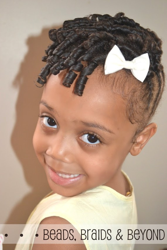 Best ideas about Girls Natural Hairstyles
. Save or Pin Little Girls Natural Hairstyle Flexi rod Updo with Now.