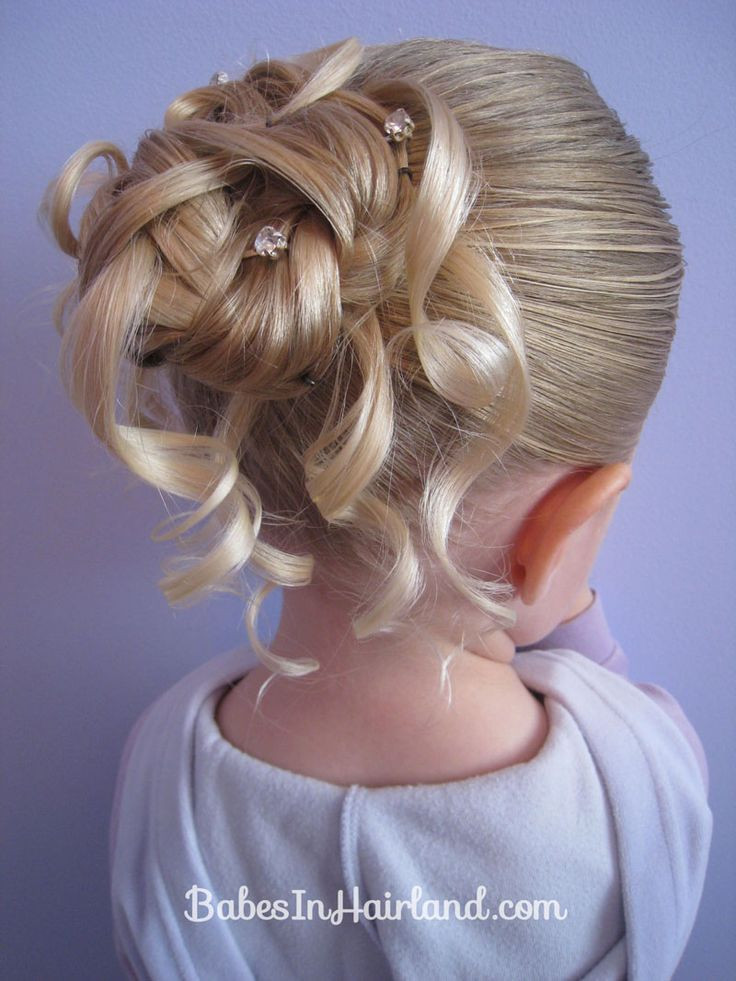 Best ideas about Girls Wedding Hairstyles
. Save or Pin Feather Braided Bun 2 viri Pinterest Now.