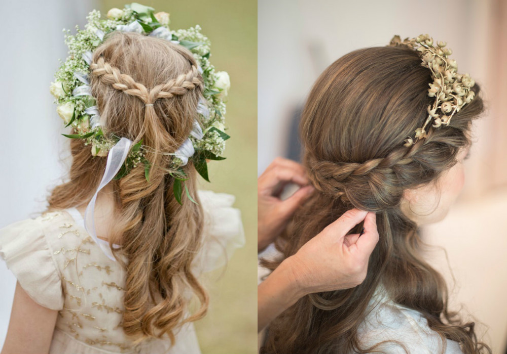 Best ideas about Girls Wedding Hairstyles
. Save or Pin Wedding hairstyles for little girls 6 cute flower girl Now.