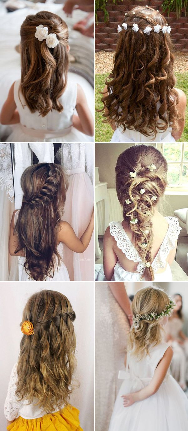 Best ideas about Girls Wedding Hairstyles
. Save or Pin 2017 New Wedding Hairstyles for Brides and Flower Girls Now.