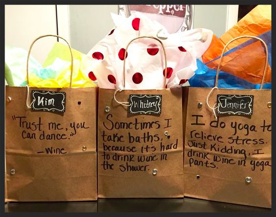 Best ideas about Girls Weekend Gift Bag Ideas
. Save or Pin Quotes about wine Gift bags and Girls weekend on Pinterest Now.