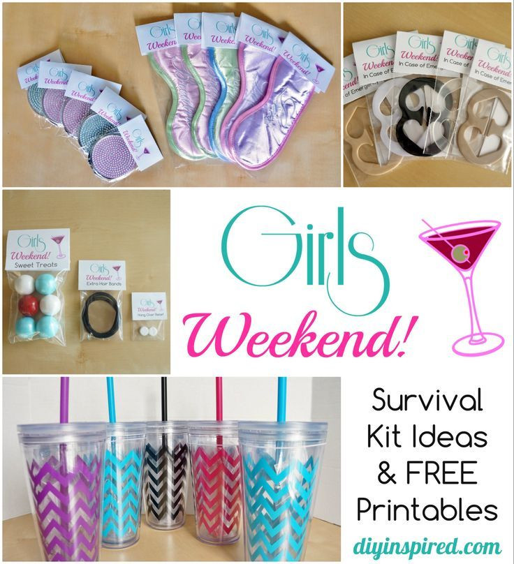 Best ideas about Girls Weekend Gift Ideas
. Save or Pin DIY Bachelorette Party Favor Ideas FREE Printable Now.