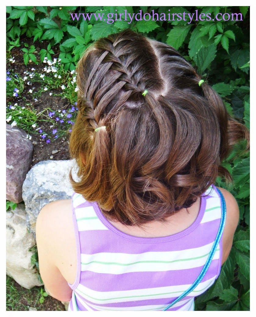Best ideas about Girly Hairstyles For Kids
. Save or Pin Girly Do Hairstyles By Jenn Ladder Waterfall Style For Now.