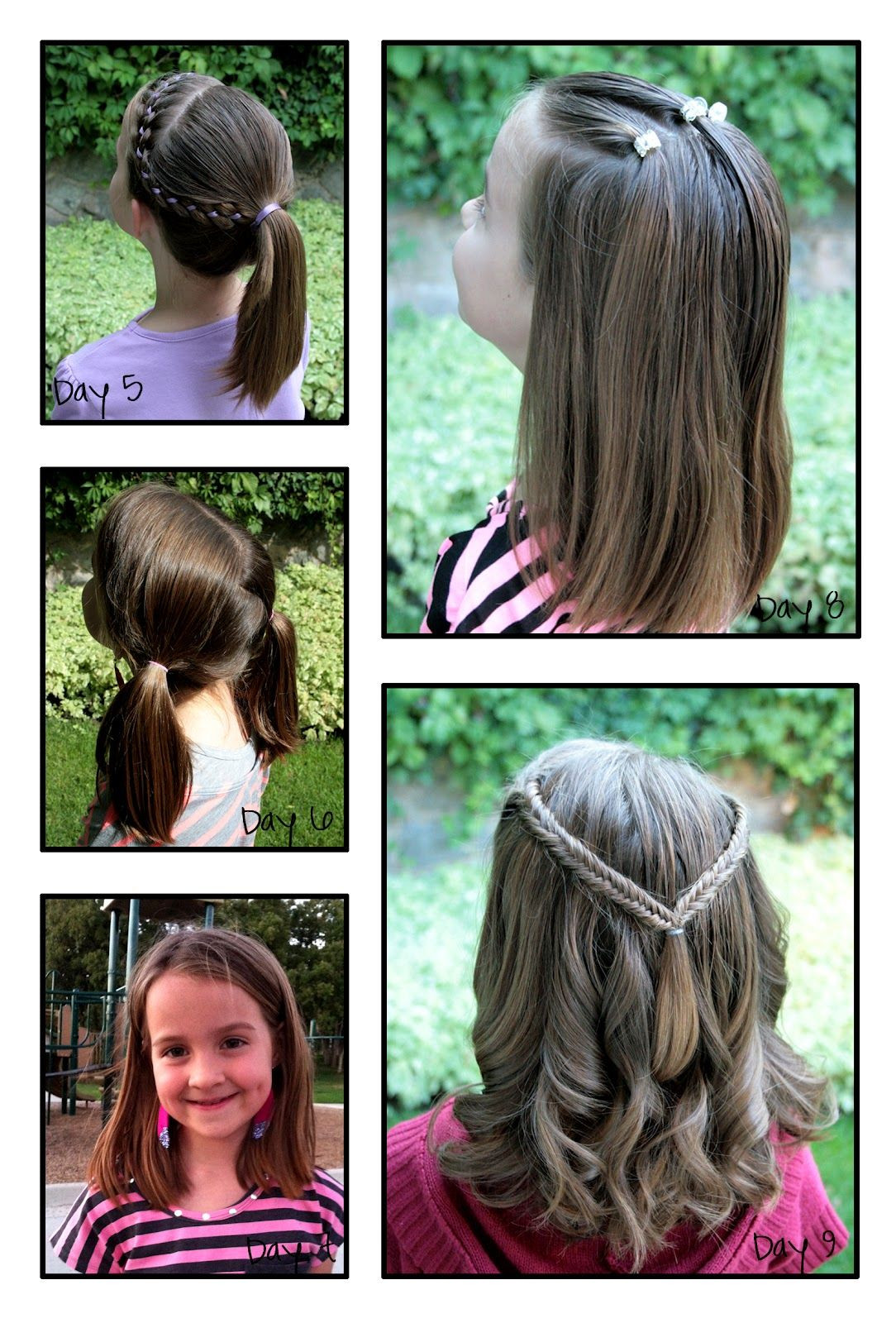Best ideas about Girly Hairstyles For Kids
. Save or Pin Girly Do s By Jenn School Week 2 Now.