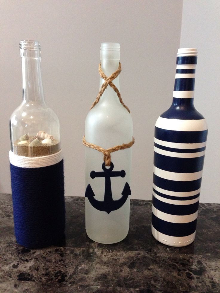 Best ideas about Glass Bottle Craft Ideas
. Save or Pin Nautical wine bottles ⚓️ Más Crafting For Ideas Now.
