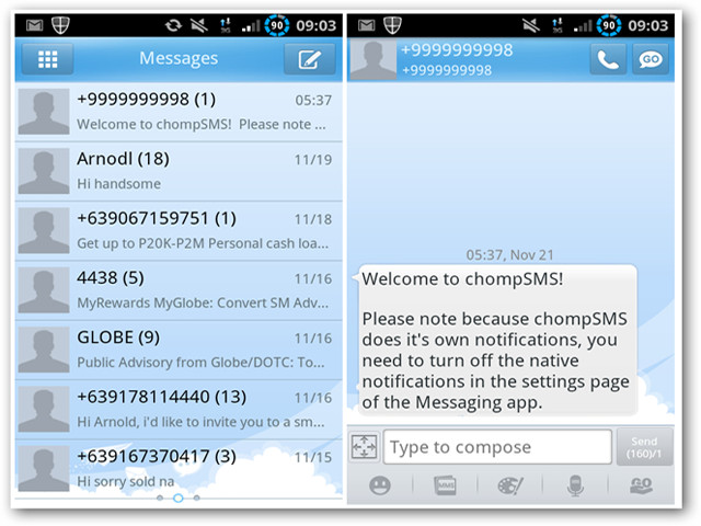 Best ideas about Go Sms DIY
. Save or Pin Best Messaging Apps for Android Beat The Stock Now.