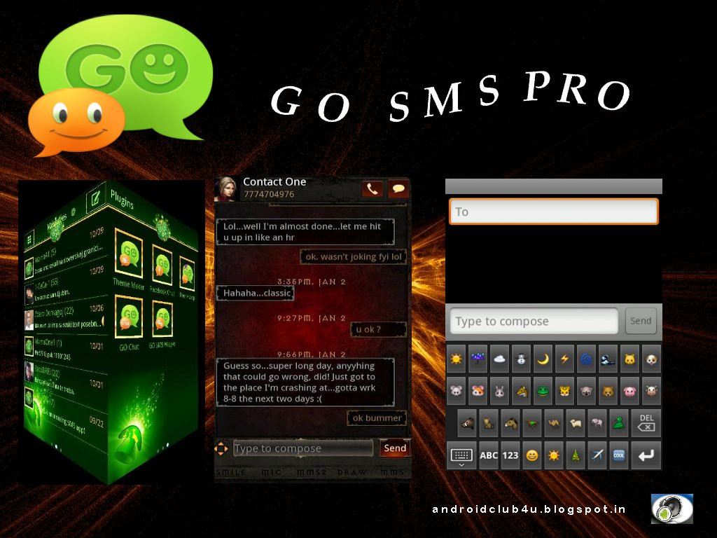Best ideas about Go Sms DIY
. Save or Pin GO SMS PRO Now.