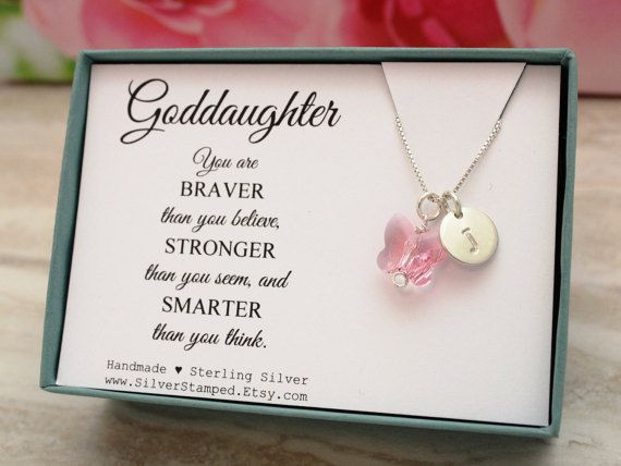 Best ideas about Goddaughter Gift Ideas
. Save or Pin Goddaughter t for god daughter necklace by Now.