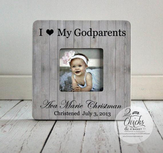 Best ideas about Godfather Gift Ideas Baptism
. Save or Pin Godparent Gift Personalized Christening Picture Frame Now.