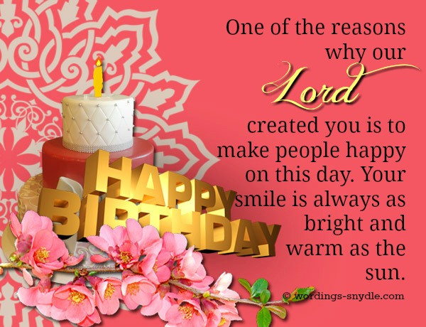 Best ideas about Godly Birthday Wishes
. Save or Pin Christian Birthday Wordings and Messages Wordings and Now.