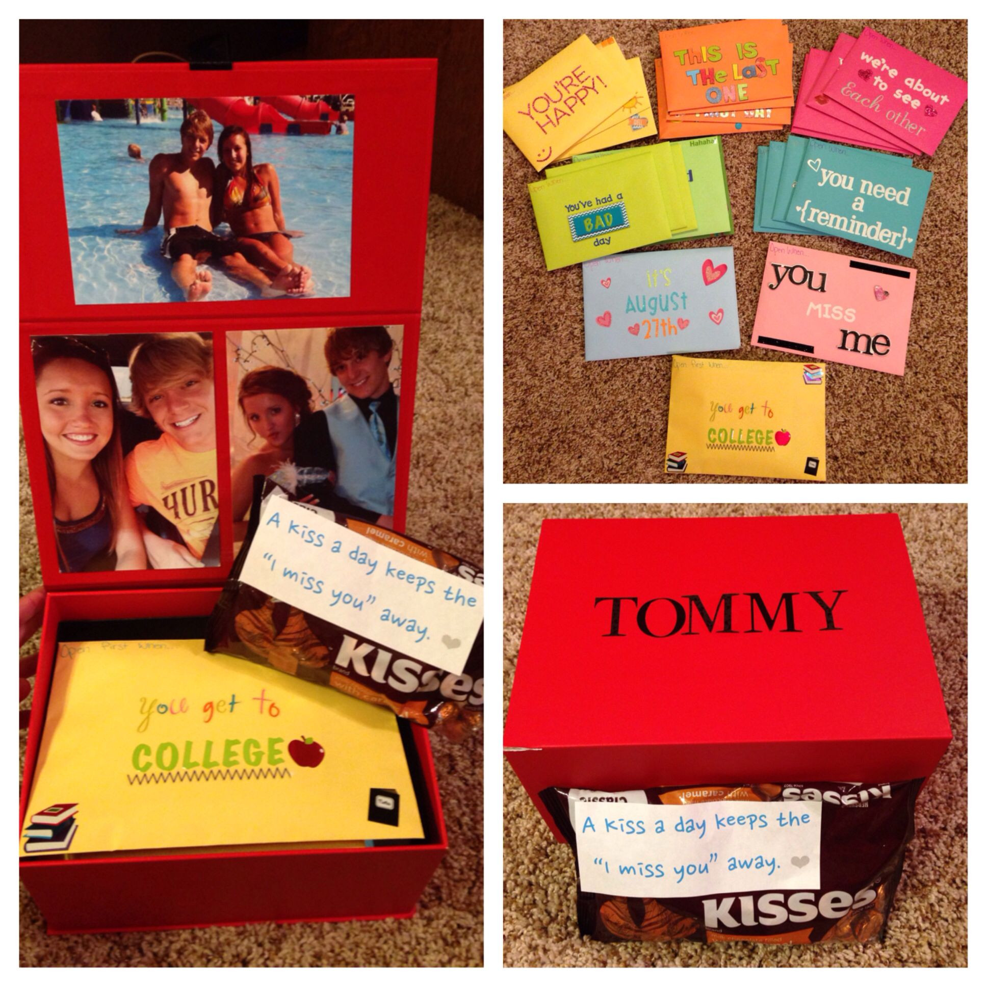 Best ideas about Going Away Gift Ideas For Boyfriend
. Save or Pin College going away t for my boyfriend Open when Now.